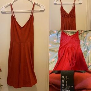Forever 21 Rust Orange Dress Size Small